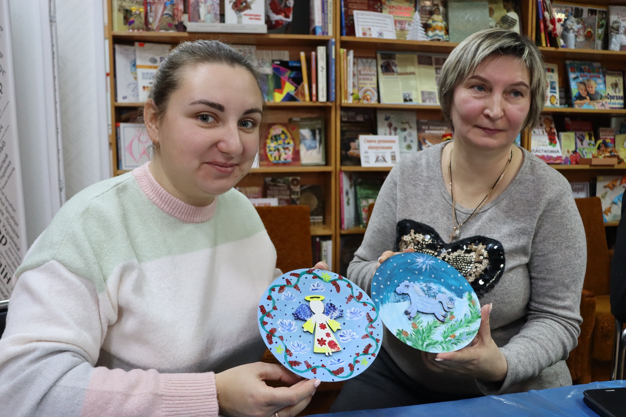 В Центральній бібліотеці ім. М.Л. Кропивницького провели майстер-клас для українських захисників й захисниць