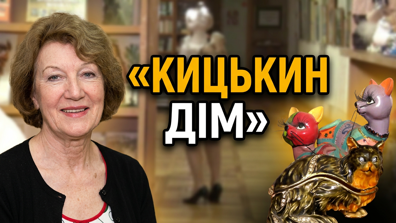 Відкриття унікальної колекції «Кицькин дім» — колекції, яку понад 20 років створювала худо